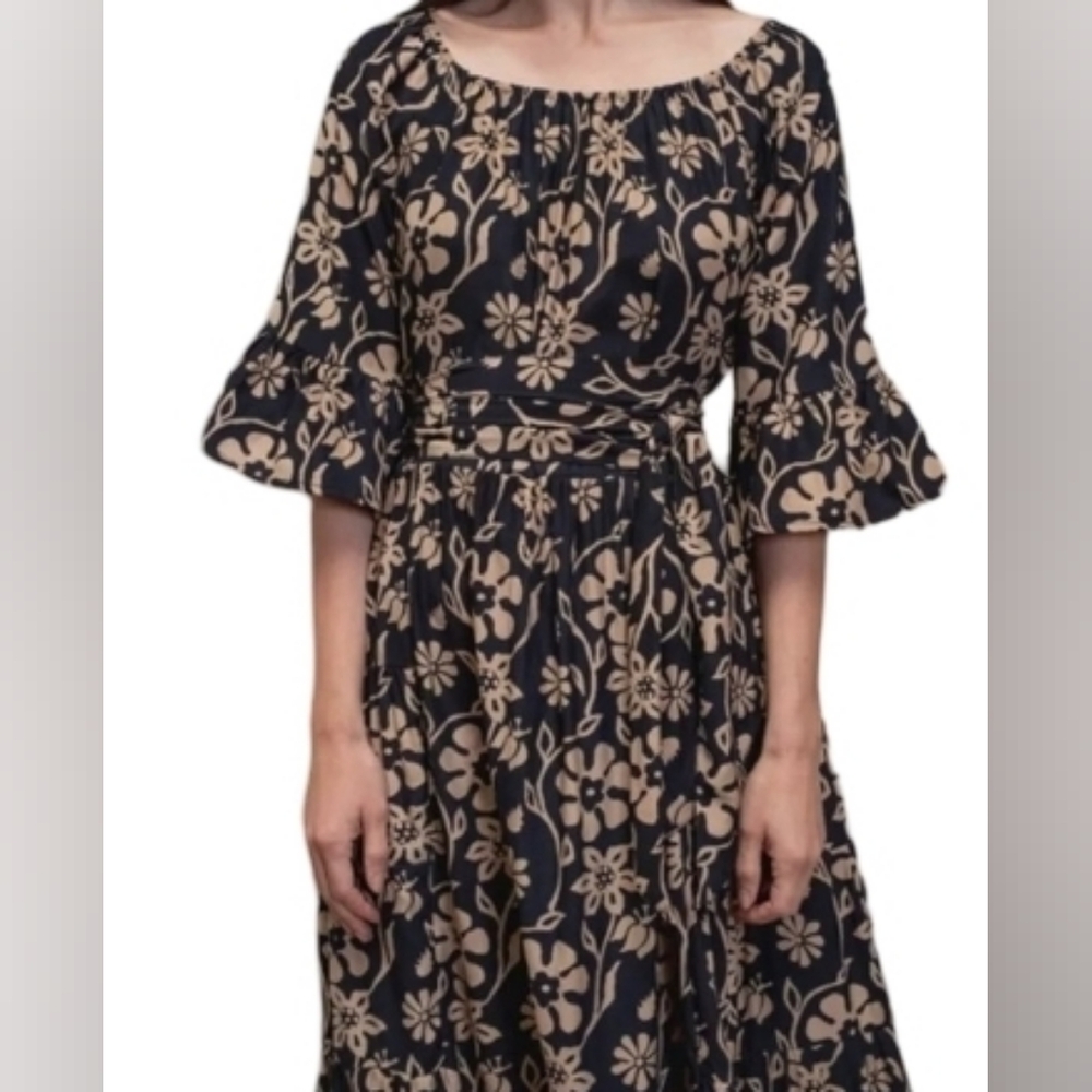 #415 Stunning Natalie Martin Mesa Silk Dress
